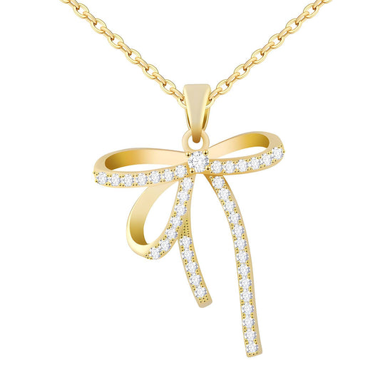 Lovely Bow Necklace
