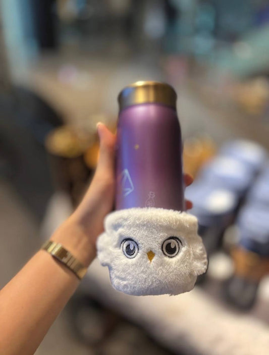 Starbucks Harry Potter Purple Tumbler with Owl Sleeve