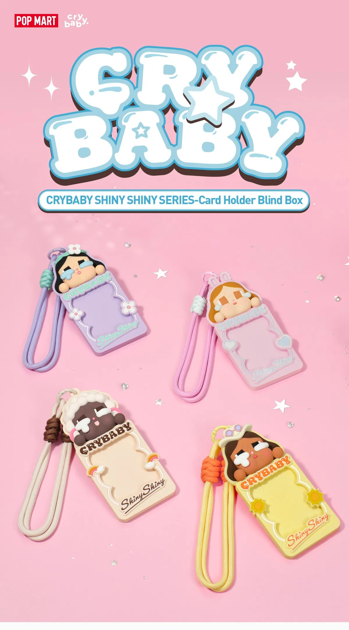 (Authentic) CRYBABY SHINY SHINY SERIES-Card Holder