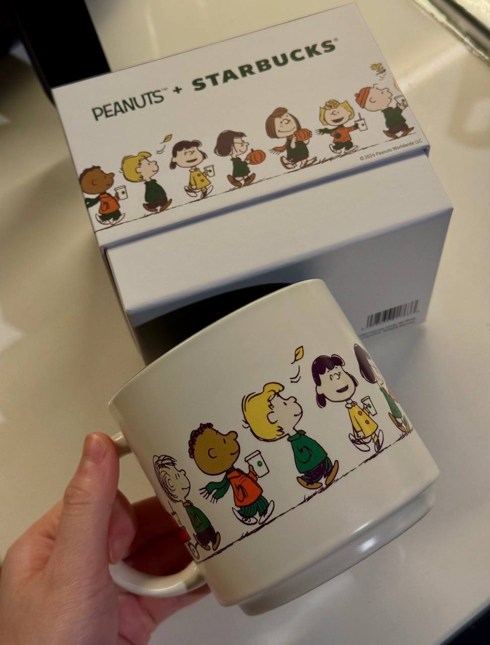 [Pre-order] Starbucks x Peanuts Snoopy White Mug