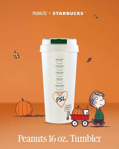 [Pre-order] Starbucks x Peanuts Snoopy White Tumbler Stainless Steel