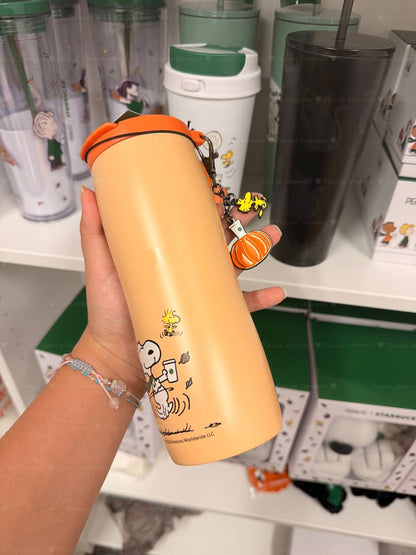 [Pre-order] Starbucks Peanuts Snoopy Orange Tumbler