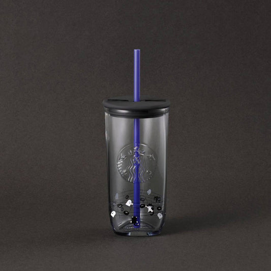 [Pre-order] Starbucks Spooky Meowchestra Glass Cup