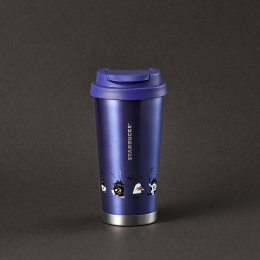[Pre-order] Starbucks Spooky Meowchestra Purple Tumbler