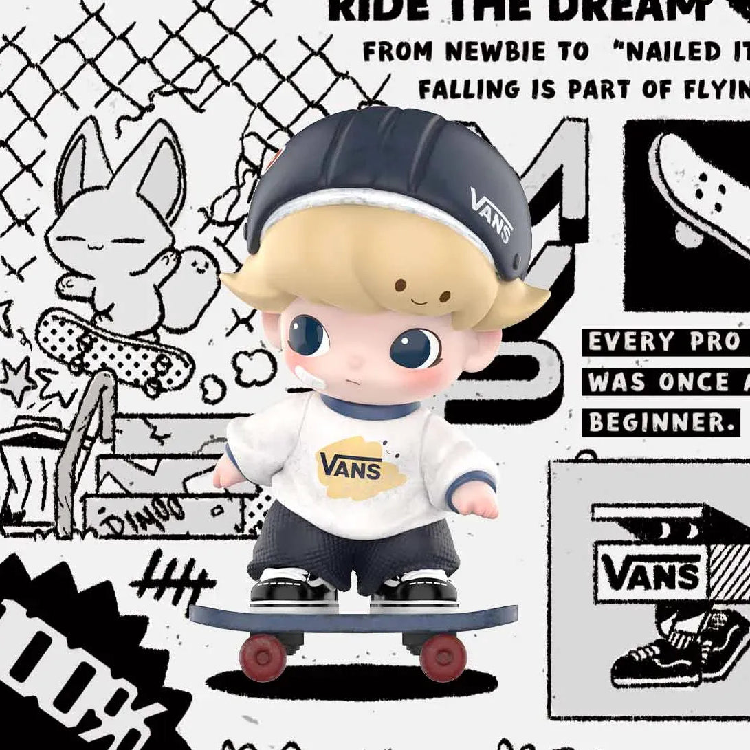 POP MART DIMOO WORLD × VANS Ride The Dream Figure