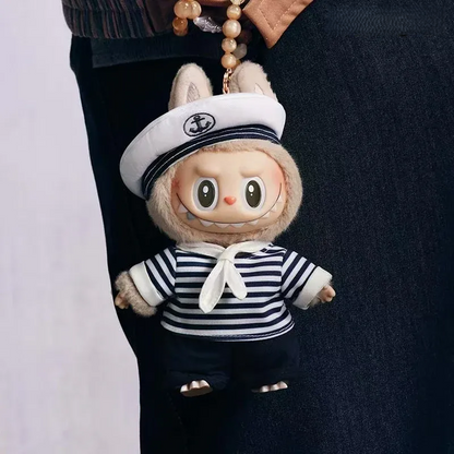 POP MART The Monsters De Vliegende LABUBU Series Sailor Vinyl Plush Hanging Card