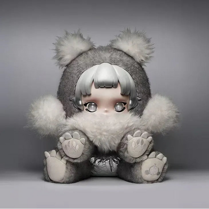 POP MART SKULLPANDA Punk Panda Plush Doll