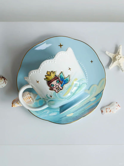 Pre-order Starbucks MOLLY Series 315ml Mug and Plate Set