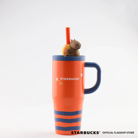 Starbucks Philippines 2026 Capy Citrus series 19oz Capybara Aries Stainless Steel Cold Cup