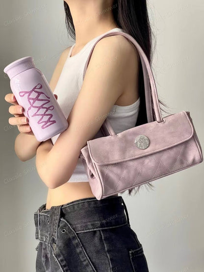 Starbucks China 2026 Ballet Series Pink 355ml Sparkling Ribbon Stainless Steel Cup with Small Bag