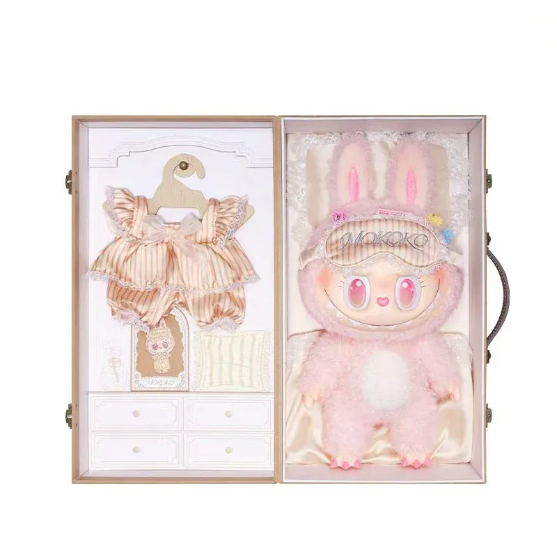 POPMART Mokoko Wake Up Mokoko Series Vinyl Face Plush Gift Set